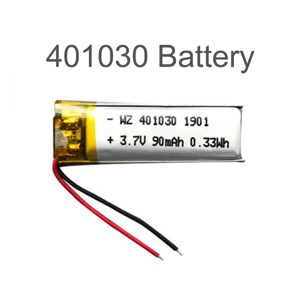 90 mAh 420834 батарея 401030 Bluetooth гарнитура Автоспуск цифровой продукт |