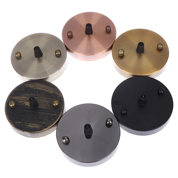 

1PCS Lamp Base Antique Vintage Ceiling Plate Metal Ceiling Holder Lamp Fitting Chandelier Base DIY Lighting Accessories