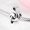 Love Music 925 Sterling Silver Fashion Piano Microphone Music Charms Beads Fit Original JIUHAO Charm Bracelet Jewelry Making ► Photo 2/6