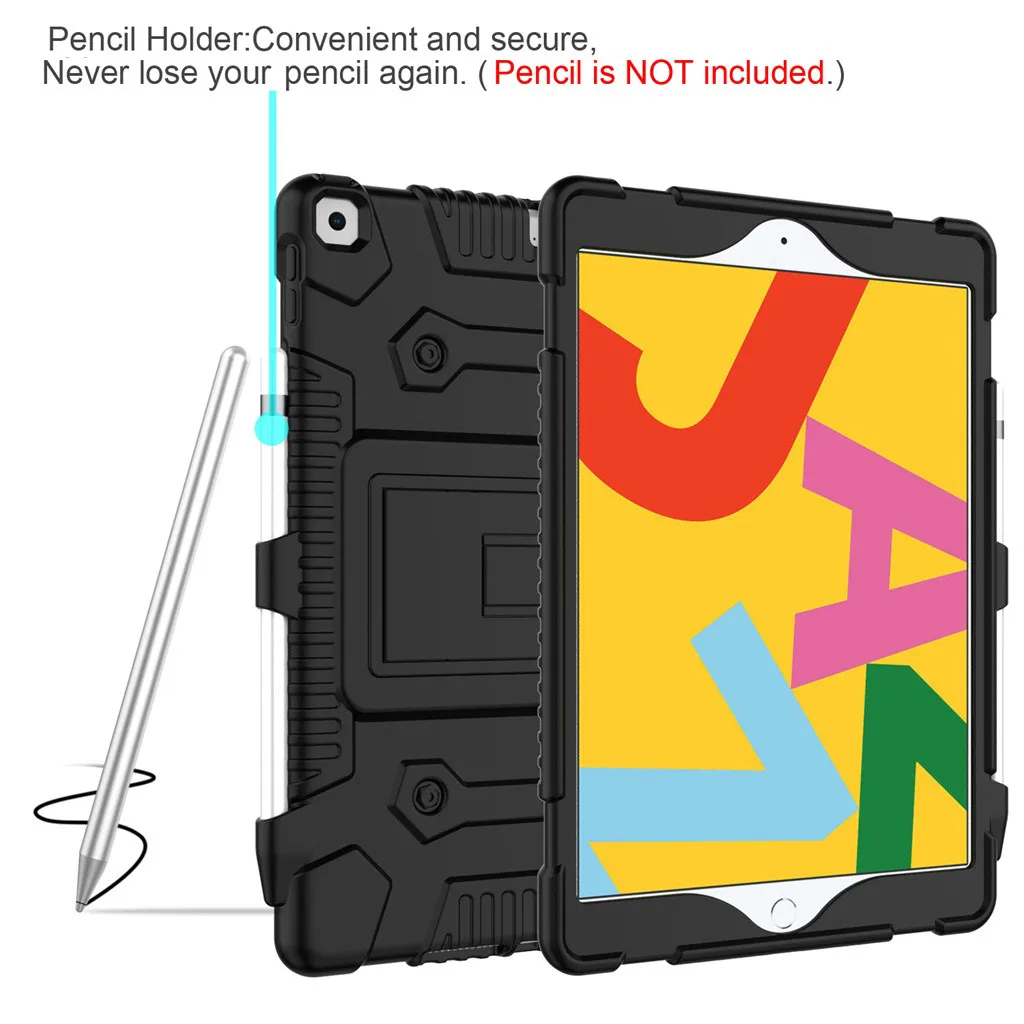 Protector Stand case Folding Stand Protective Case Stand Cover For IPad 10.2 Inch With Pen Slot Funda case Dropshipping#G