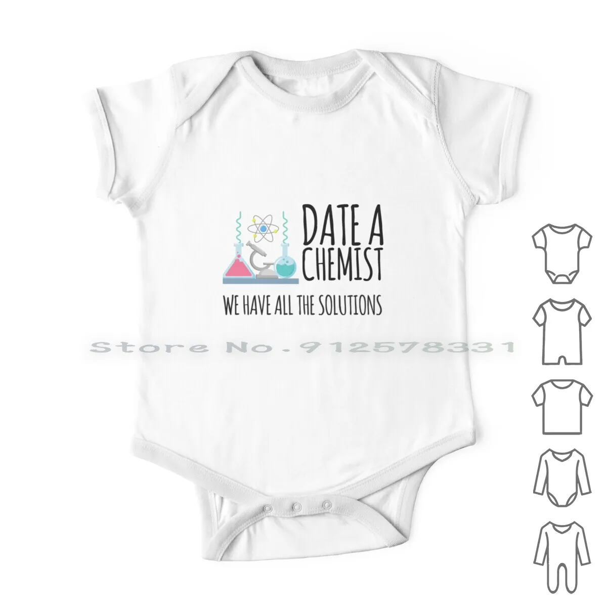

Date A Chemist We Have All The Solutions Funny Science Newborn Baby Clothes Rompers Cotton Jumpsuits I Love Science I Love Dogs