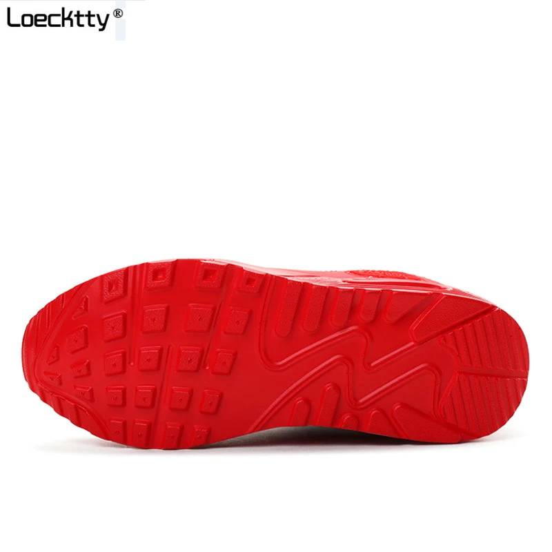 Loecktty/женские и мужские легкие уличные спортивные кроссовки из сетчатого материала; пара дышащих мягких спортивных кроссовок для бега