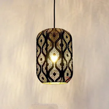 

Nodic Loft Vintage Pendant Light Industrial Design Shade Retro Hang Pendant Lamp Small Metal Art Decor Etching Lamp Wholesale