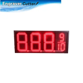 

18" LED Gas Station Electronic Fuel Price Sign Motel Price Sign 888910
