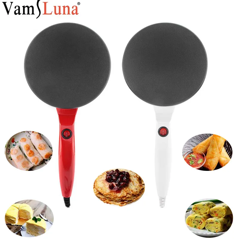 Hoppers Pancake Dosa Details about   600W Non-stick Electric Crepe Maker Machine for Pizza 