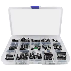 Opamp – interrupteur d'oscillateur et minuterie optocoupleur IC Pwm, puce IC, assortiment d'amplificateurs opérationnels PC817 NE555 LM358 LM324 JRC4558, 150 pièces 