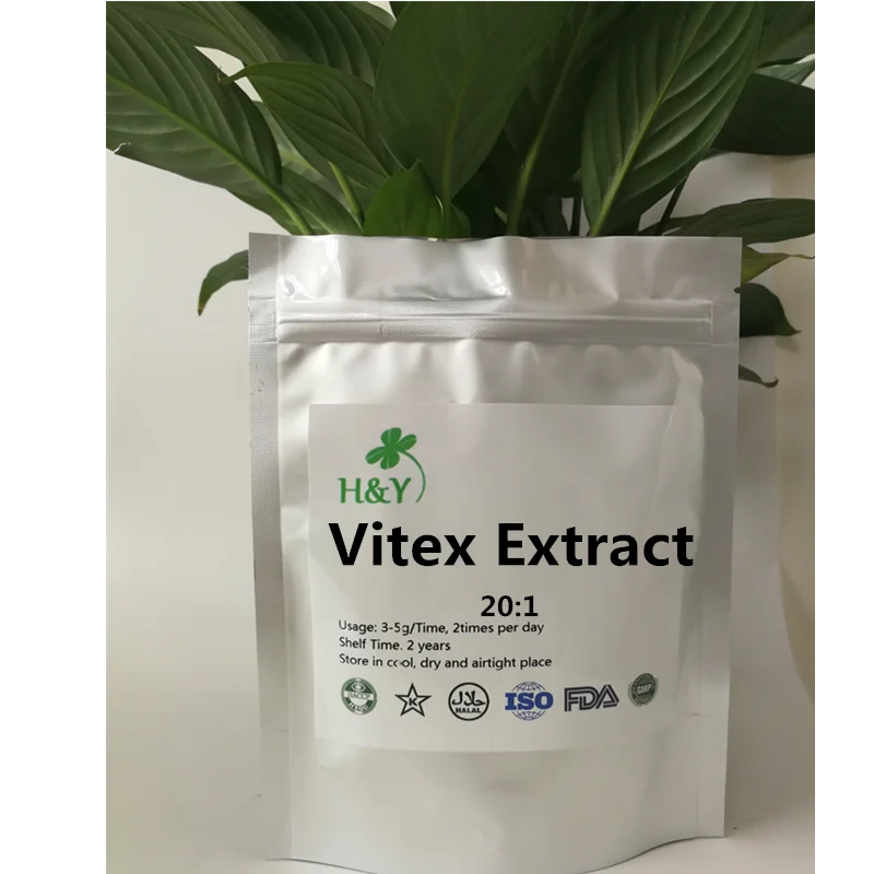 150g-1000g Free shipping Vitex Extract 20:1 powder vitex agnus-castus leaf Powder | Красота и здоровье