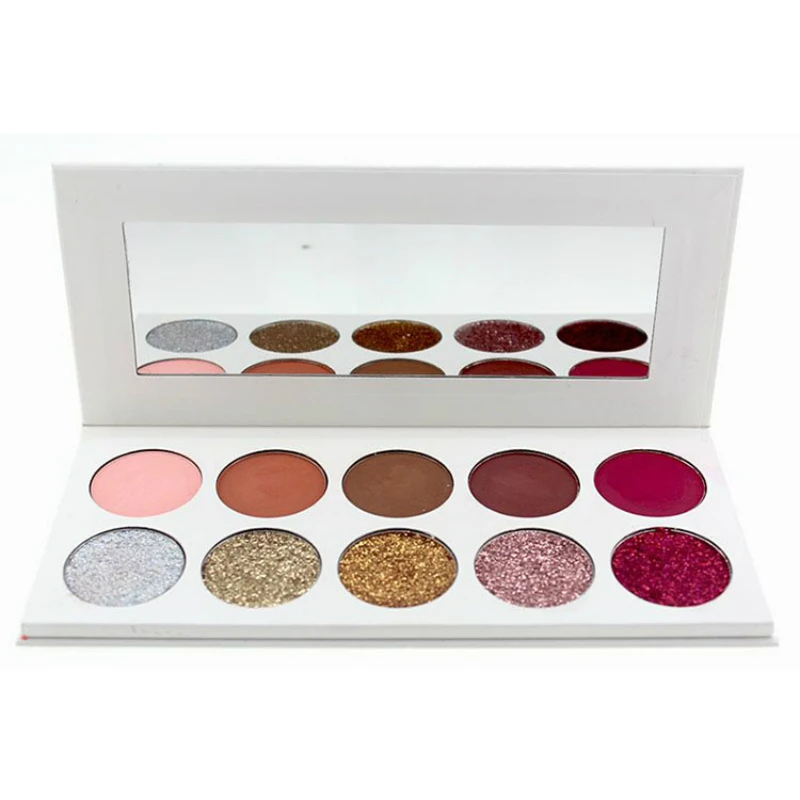10 colors eyeshadow