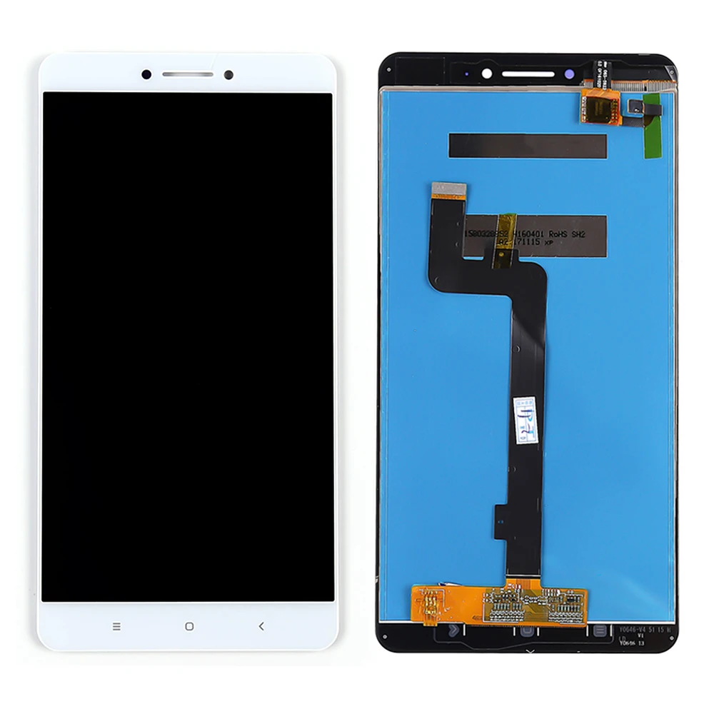 AAA+ качественный ips ЖК-дисплей для Xiaomi Mi Max ЖК-дисплей сенсорный экран дигитайзер стеклянная панель сенсорная замена сборка+ рамка