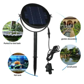 

Solar Fountain Kit Solar Fountain Pump Solar Panel With Submersible Pump Solar Powered Fountain Kit Bird Bath Garden Fountain