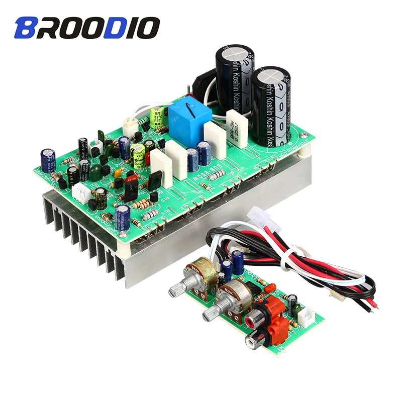 

Subwoofer Amplifier Board Mono 250W High Power Audio Amplifiers Board For Home Speaker DIY Amp Dual AC22-26V