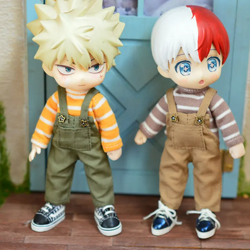 Molly ob11 свинья бегущая кукла 1/12 bjd кукла может носить простой стиль комбинезоны Кукла Одежда Брюки кукла аксессуары