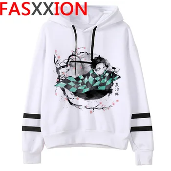 

Demon Slayer Anime Hoodie Women Kawaii Cartoon Harajuku Hoodies Kimetsu No Yaiba Ulzzang Graphic 2020 90s Sweatshirt Female