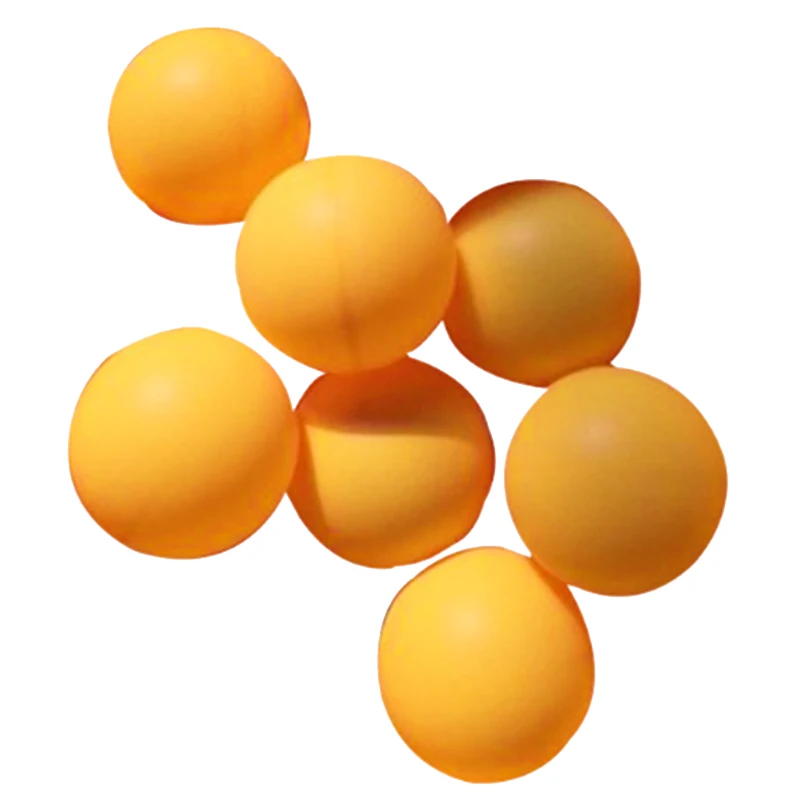 Pack Premium Pong Balls Advanced Training Table Ball Lightweight Durable Seamless Balls Orange Viudecce 50