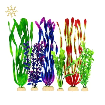 

Artificial Water Plants Large Aquarium Plants Plastic Aquarium Decorations Vivid Simulation Creature Aquarium Landscape K802