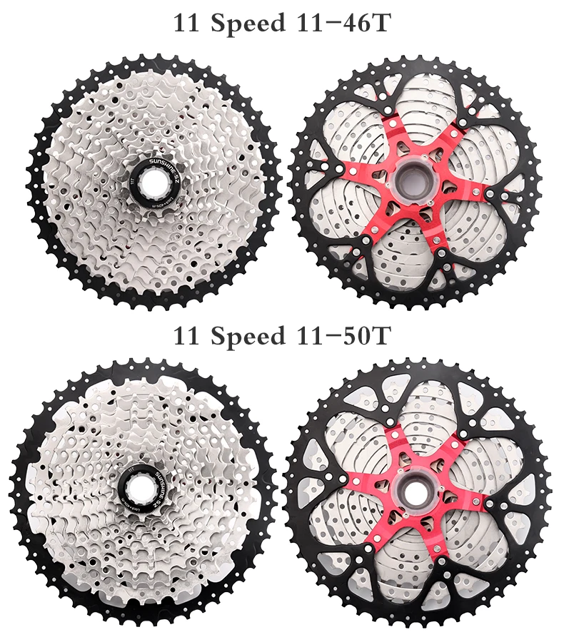 SUNSHINE 11S 25/28/30/32/34/36/40/42/46/50/52T Freewheel Road Bicycle Flywheel MTB Cassette Sprocket 11V for Parts R9100 R8000 bicycle cassette bicycle sprocket gear bicycle parts bike sprocket bike freewheel