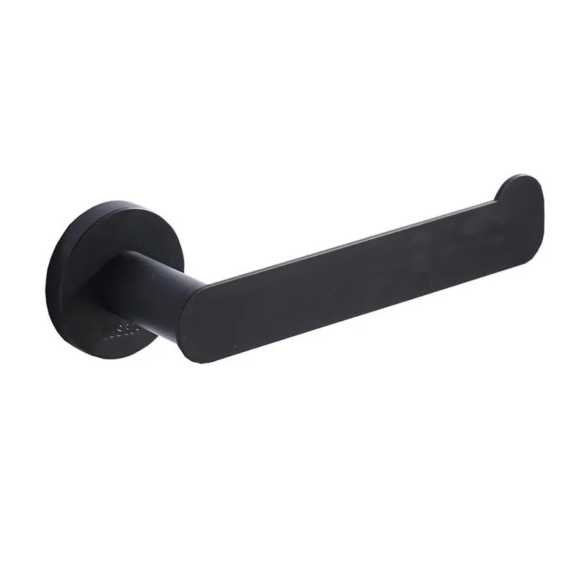 Towel ring Hongdec нержавеющая сталь премиум класса матовый черный набор аксессуаров для ванной комнаты - Цвет: Towel ring