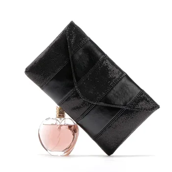 

Fashion Leather Handbags For Women Ladies Evening Party Clutch Envelope Bag Female Hasp Phone Purse Long Stripe Hand Bags