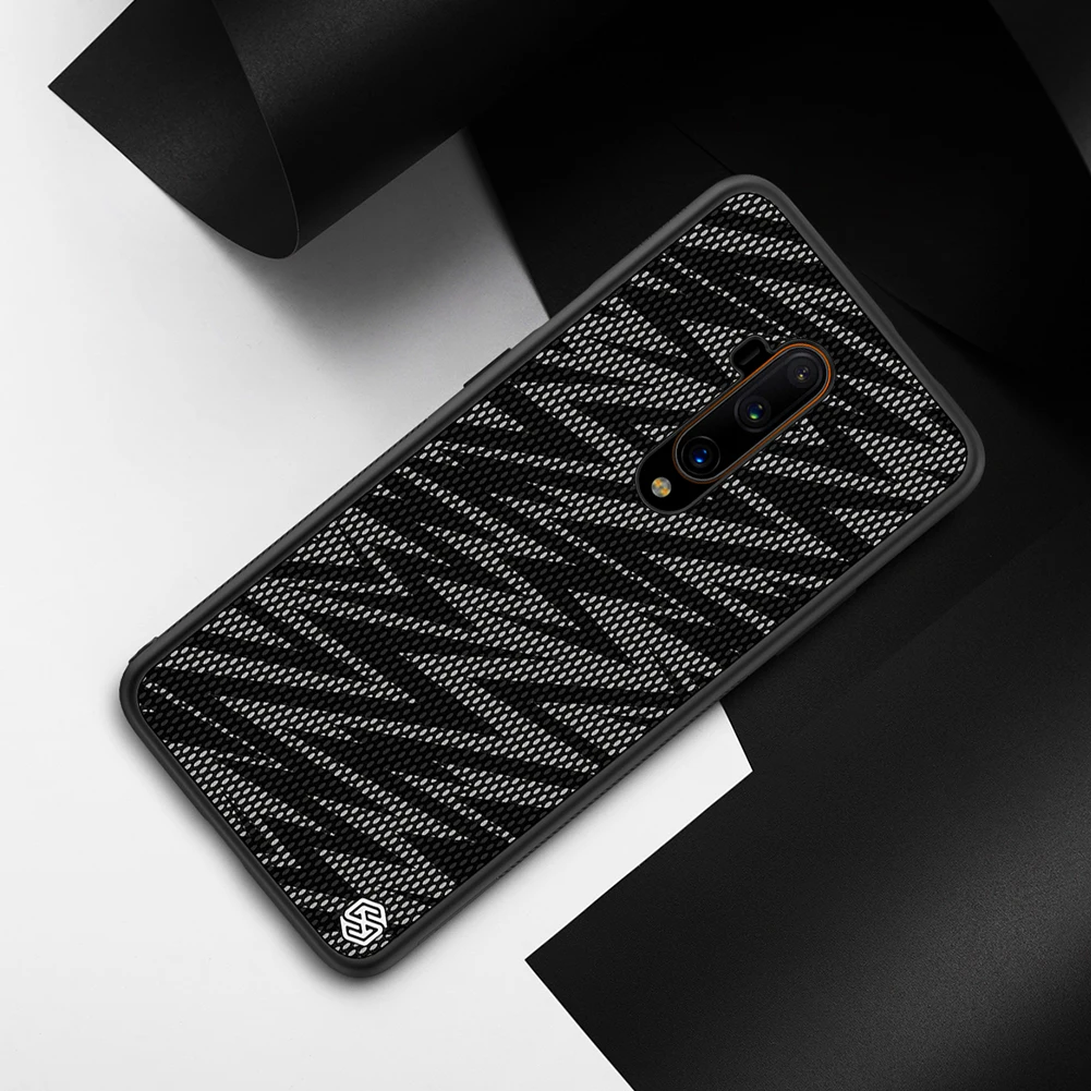 Чехол для OnePlus 7T Pro, чехол NILLKIN Twinkle из искусственной кожи, Гибкая Рамка из ТПУ и поликарбоната, чехол для телефона для OnePlus 7T Pro 6,67''