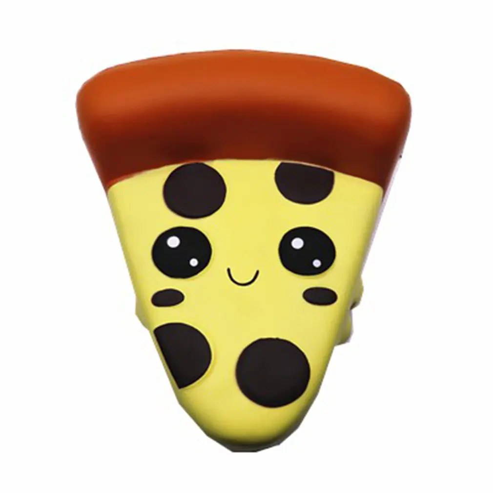 Pizza Вентилируемая декомпрессионная мультяшная милая игрушка медленно поднимающаяся кукла снятие стресса игрушка бургер, сэндвич бисквит, пицца, красочное фруктовое мороженое, ленивый - Цвет: Pizza