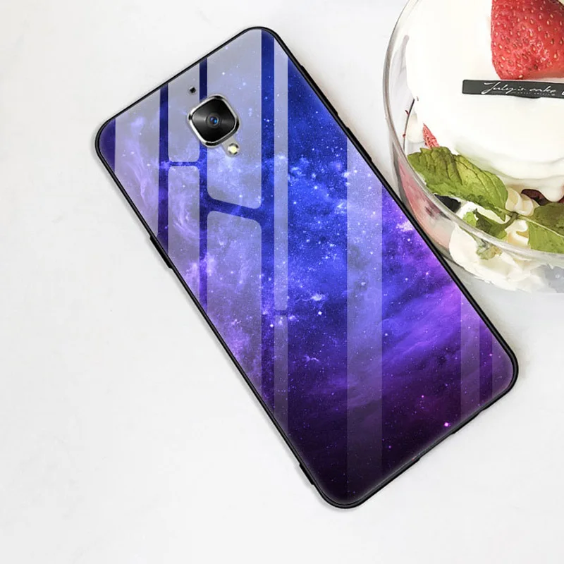 Для Oneplus 3T 3T чехол из закаленного стекла жесткий чехол для телефона для One plus 3 3T TPU бампер чехол s для Oneplus 3T Oneplus3T 3