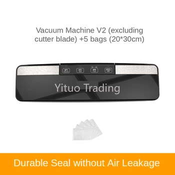 

V2 Vacuum Machine Sealing Machine Packaging Machine Food Compression and Fresh Keeping Commercial Vacuuming Small Household