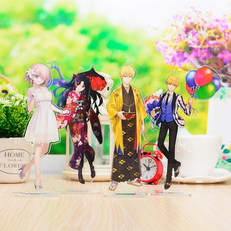 2 шт. скидка 50% Fate Grand Order фигурка акриловая игрушка Fes FGO Nero Saber Ereshkigal Holmes Karuna yoerimitsu Tamamo Joan кукла подарок