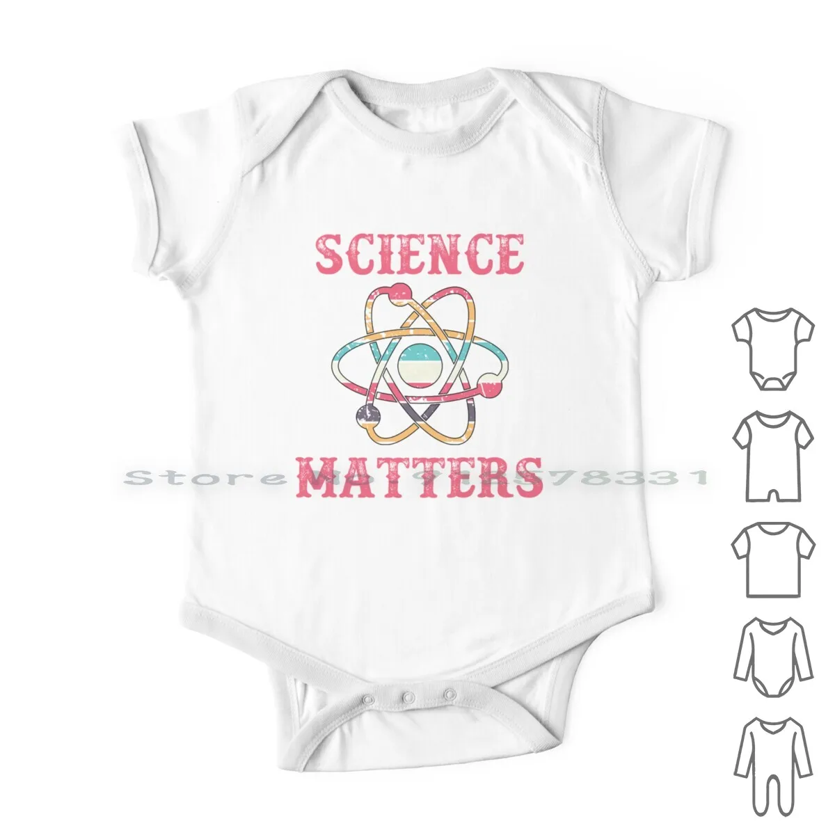 

Science Matters. Fun Science Design Newborn Baby Clothes Rompers Cotton Jumpsuits Science Matters Science Molecule I Love