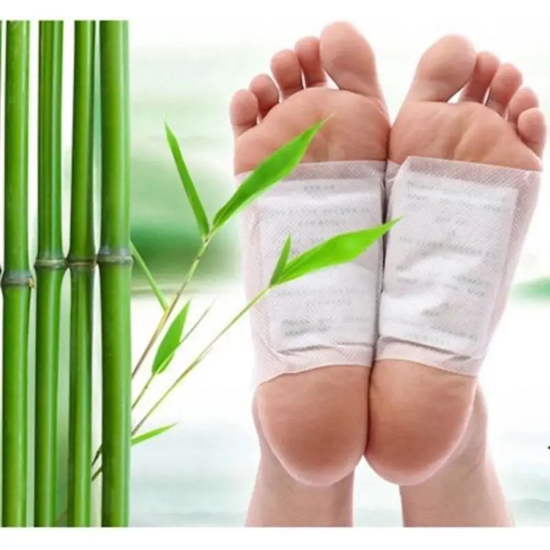

20pcs=(10pcs Patches+10pcs Adhesives) Detox Foot Patches Pads Body Toxins Feet Slimming Cleansing HerbalAdhesive