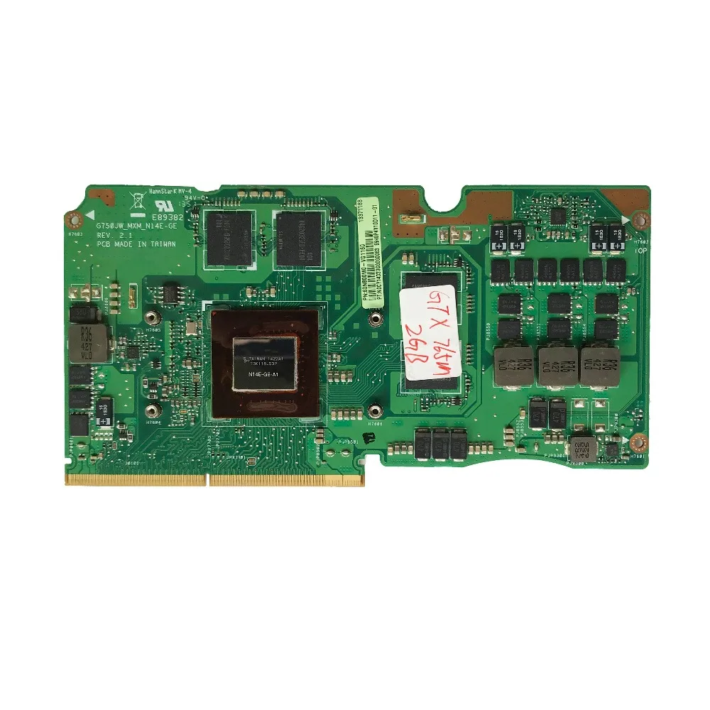 

Excellent For ASUS G750JW VGA Graphic card Video card GTX765M GTX 765M 2GB N14E-GE-A1 100% Working