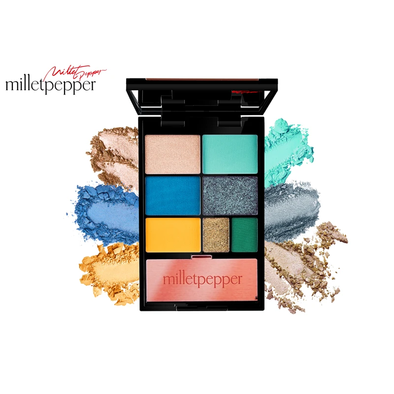 Палитра теней для век milletpepper BLUES 7 цветов