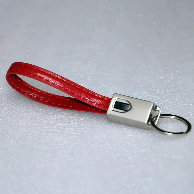 Red Быстрое зарядное устройство USB кабель для iPhone 8 7 6 кожаный мини брелок Быстрая зарядка для samsung huawei type C Micro USB кабель для передачи данных - Цвет: Red