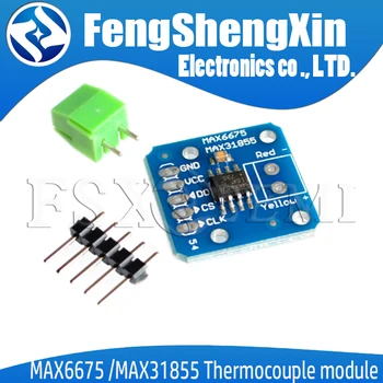 

1PCS New MAX31855 Module K Type Thermocouple temp Sensor new Temperature measurement module