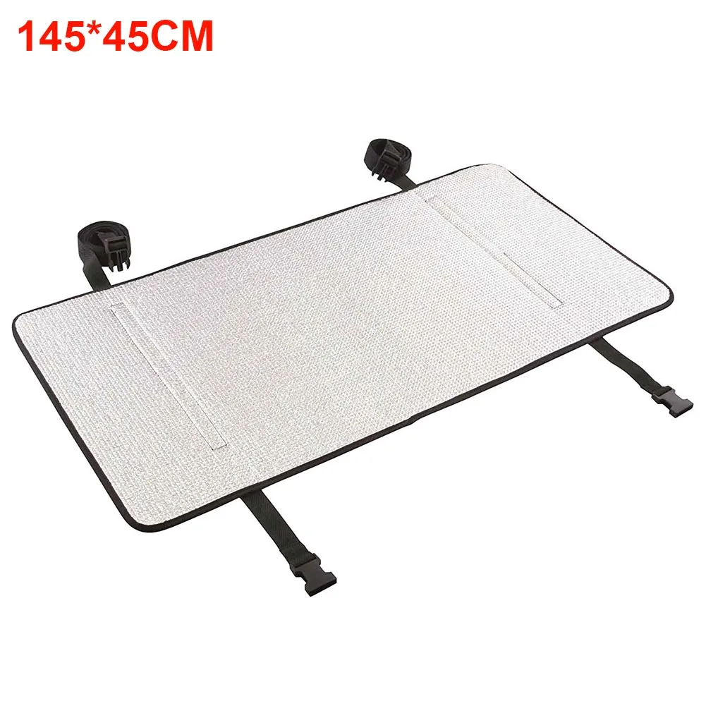 145x45cm Защита от Солнца Крышка для кондиционера защита от ультрафиолета против пригорания наружная Водонепроницаемая Профессиональная домашняя очистка алюминиевая пленка - Цвет: 145x45cm