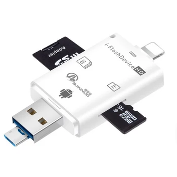 

Mobile Phone Reader Multifunctional All-in-one Android Phone TF Card Camera SD Card Reader USB Card Reader Computer card reader