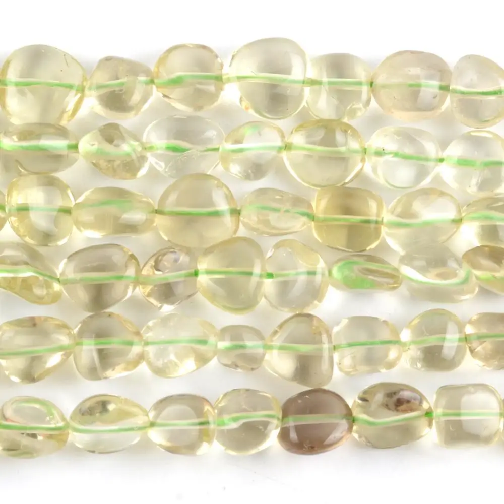 

Wholesale Natural Lrregular Green Quartzs Stone Round Loose Spacer Beads For Jewelry Making 8-10mm DIY Bracelet Handmade