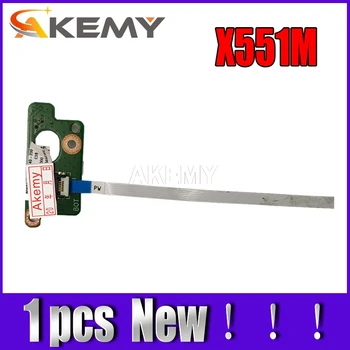 

New!!! 1 pcs With Cable For Asus X551 X551M X551MA X551MAV X551C X551CA F551 F551M SWITCH BOARD Power Button Board