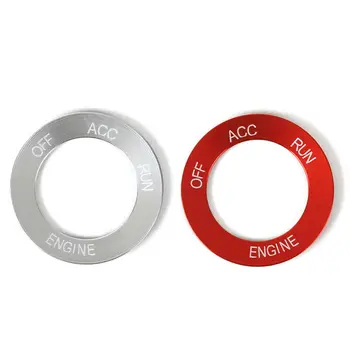 

Vehicle Start Stop Ignition Button Cover Trim Ring For Dodge Challenger Interior Mouldings Accessories Decorative