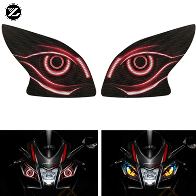 Motorcycle headlight protection sticker Fairing Headlight Guard Sticker