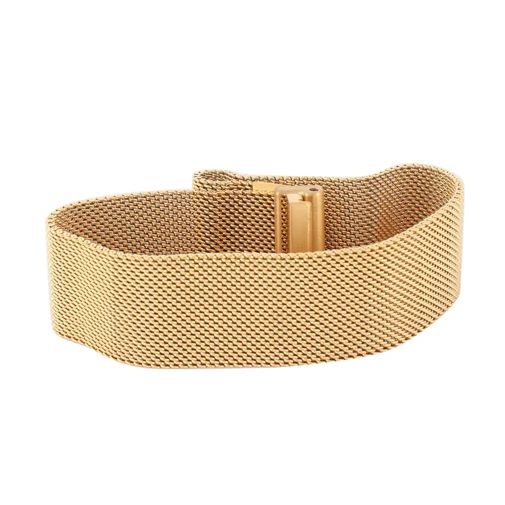 Stainless Steel Watchband Magnetic Buckle Replacement Milanese Stainless Wristband Strap For Versa Smart Watch