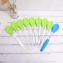 9 шт Силиконовые выскабливающие ложки крем масло торт шпатель украшения выпечки скраппер антипригарный кондитерский инструмент формы для выпечки