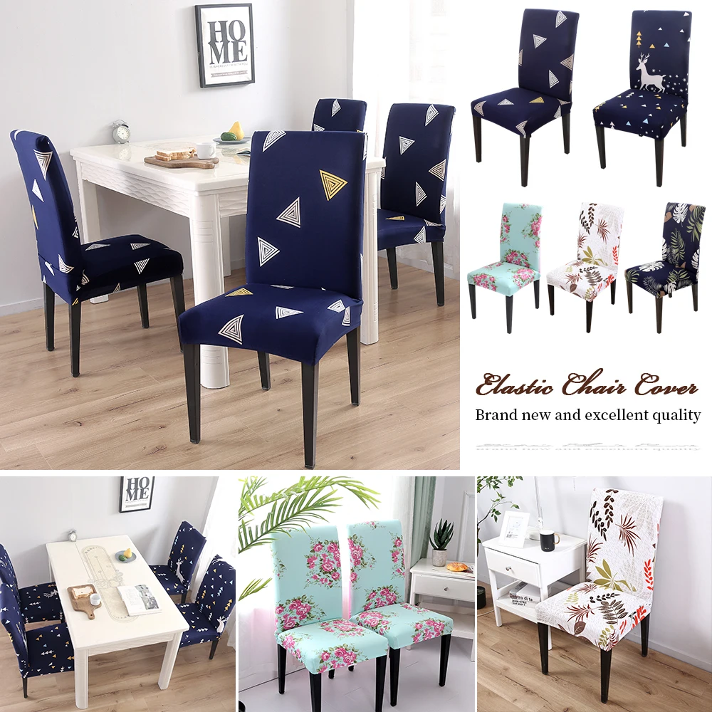 1/2 шт. печати эластичные чехлы на кресла Seat чехлы для стульев протектор сиденье Чехол для гостиничных залах торжеств дома Свадебные украшения