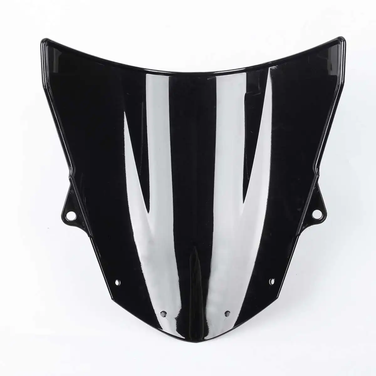 Черный мотоциклетное ветровое стекло для Kawasaki Ninja ZX6R 2009 2010 2011 2012 2013 ZX10R 2008 2009 2010