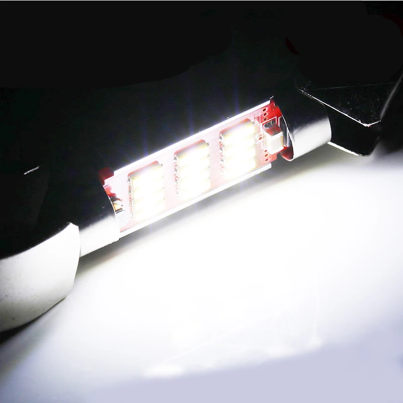 1 шт. 31 мм 36 мм 39 мм 41 мм C5W C10W CANBUS без ошибок автомобильный фестонный SMD 4014 светодиодный интерьер автомобильного салона лампа для чтения белый свет