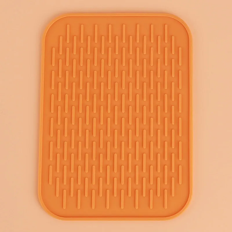 orange 9 цветов, силиконовый коврик, форма для выпечки, для духовки, теплоизоляционный коврик, посуда для выпечки, антипригарный толстый коврик, коврики, кухонные аксессуары - Цвет: orange