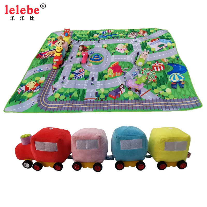 Baby playing gym mat 2020 NEW Hot Sale Infant Plush felt outdoor game blanket waterproof felt mat plush educational toys 3 Baby playing gym mat 2020 NEW Hot Sale Infant Plush felt outdoor game blanket waterproof felt mat plush educational toys 3