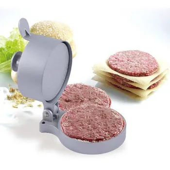 

Manual Hamburger Press Burger Forming Machine Round Meat Shaping Aluminum Machine Forming Burger Patty Makers Kitchen Gadgets