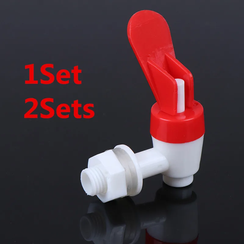 

1/2Sets Plastic Faucet Glass Wine Bottle Jar Wine Barrel Tank Faucet With Filter Wine Valve Water Dispenser Switch Tap Bibcocks