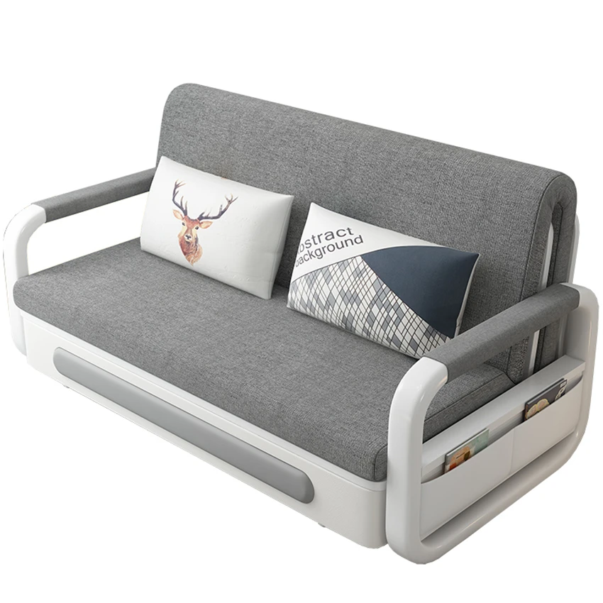 

DB-888 1.8m Collapsible Storage Removable And Washable Assembly Dual-use Sofa Bed Multi-function Cotton Single Double Bed