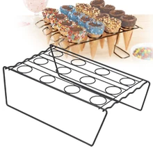 12 отверстий суши ручной рулон кекс торт экологически чистые Хрустящие трубки вечерние конус держатель дома свадьба ресторанная вывеска мороженое стенд